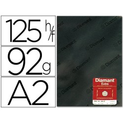125 Unidades - Papel vegetal diamant din a2 92 gr hoja