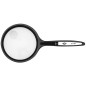 Lupa q-connect cristal bifocal 75 mm mango curvo