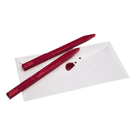 Lacre pelikan color rojo caja de 10 barras