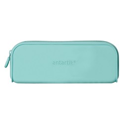 Estuche portatodo antartik prisma silicona soft rectangular 185x50x75 mm menta