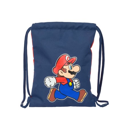 Saco plano safta junior super mario trick 340x260x10 mm