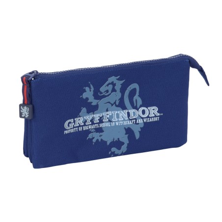 Bolso escolar portatodo safta triple harry potter captain 120x220x30 mm