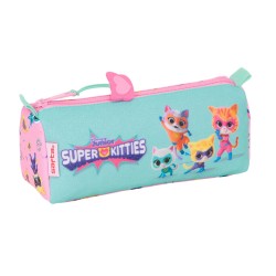 Bolso escolar portatodo safta superkitties 80x210x70 mm