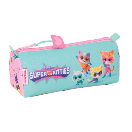 Bolso escolar portatodo safta superkitties 80x210x70 mm