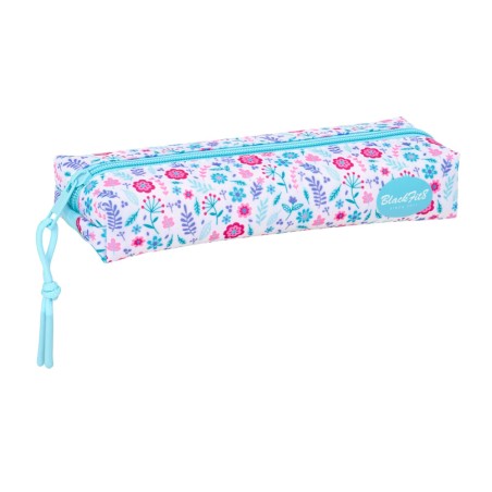 Bolso escolar portatodo safta rectangular con goma elastica 22cm blackfit8 cool 40x220x70 mm