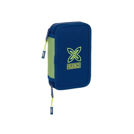Plumier escolar safta doble pequeño 29 piezas munich north 195x125x40 mm