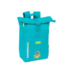 Mochila safta solapa para portatil 15,6'' benetton spring 420x280x130 mm