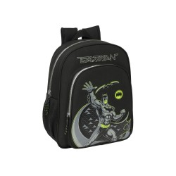 Mochila safta junior adaptable a carro batman game over 380x320x120 mm