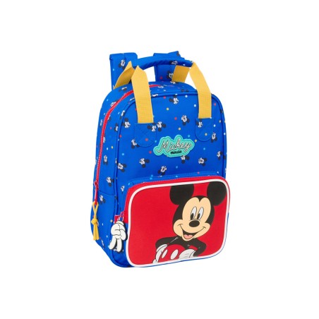 Mochila safta infantil con asas adaptable a carro mickey mouse good day 280x200x80 mm