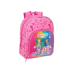 Mochila safta infantil adaptable a carro rainbow high shine 340x280x100 mm