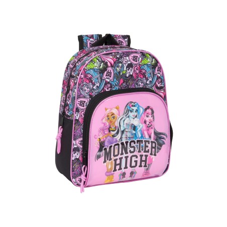 Mochila safta infantil adaptable a carro monster high 340x280x100 mm