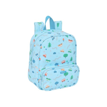 Mochila safta guarderia con bolsillo preescolar 270x220x100 mm