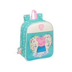 Mochila safta guarderia adaptable a carro peppa pig pretty flowers 270x220x100 mm