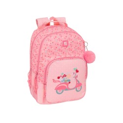 Mochila safta doble con cantoneras adaptable a carro reciclado moos passion 420x320x150 mm
