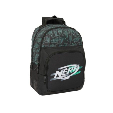 Mochila safta doble con cantoneras adaptable a carro nerf game 420x320x150 mm