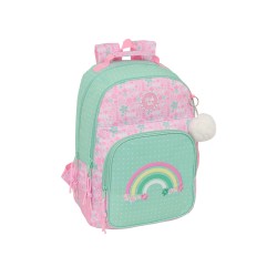 Mochila safta doble con cantoneras adaptable a carro glowlab amazing 420x320x150 mm