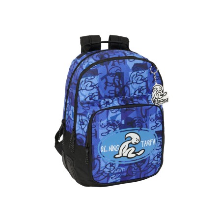 Mochila safta doble con cantoneras adaptable a carro el niño roller 420x320x150 mm