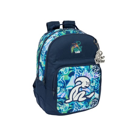 Mochila safta doble con cantoneras adaptable a carro el niño kook 420x320x150 mm