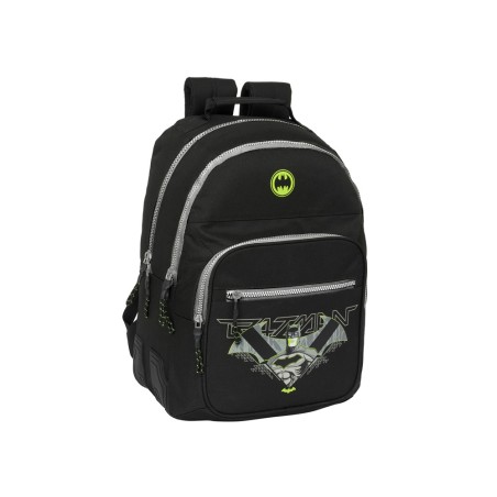 Mochila safta doble con cantoneras adaptable a carro batman game over 420x320x150 mm
