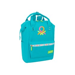Mochila safta con asas para portatil 13" benetton spring 400x270x190 mm