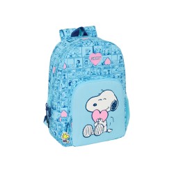 Mochila safta adaptable a carro snoopy love 460x300x140 mm