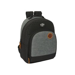 Mochila safta adaptable a carro reciclado blackfit8 old school 420x320x150 mm