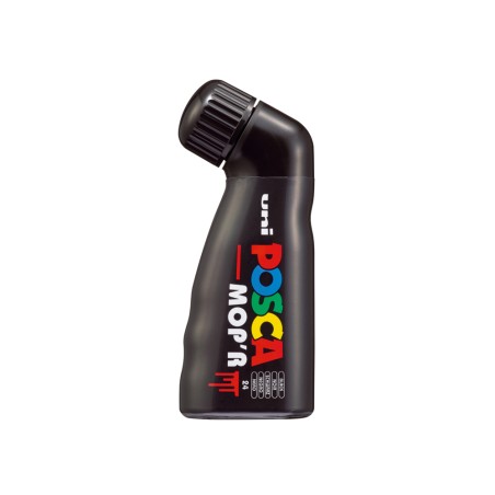 4 Unidades - Rotulador uni posca mop r pcm-22 marcador de pintura redonda 3-19 mm negro