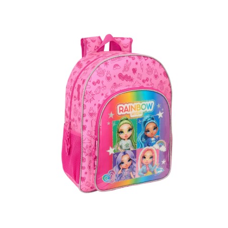 Mochila safta adaptable a carro rainbow high shine 420x330x140 mm