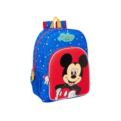 Mochila safta adaptable a carro mickey mouse good day 420x330x140 mm