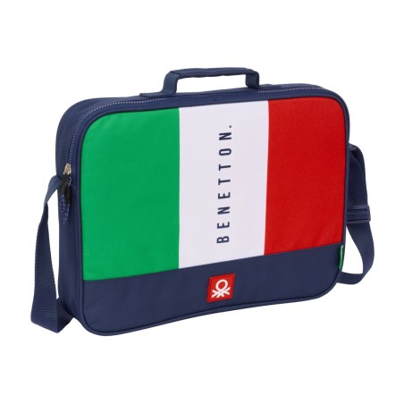 Cartera escolar safta extraescolares benetton flag 280x380x60 mm