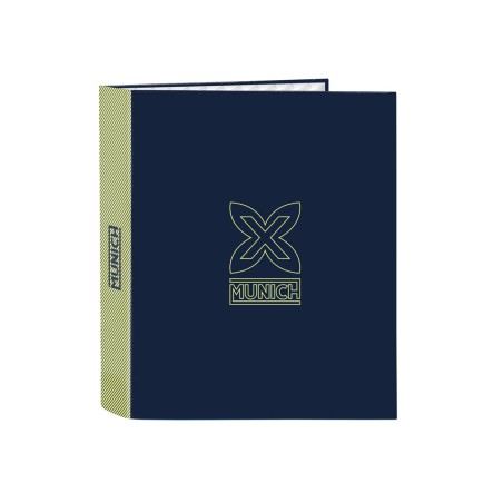 Carpeta carton folio 4 anillas safta lomo ancho munich north