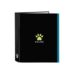 Carpeta carton folio 4 anillas safta lomo ancho kelme iron
