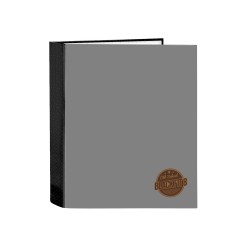 Carpeta carton folio 4 anillas safta lomo ancho blackfit8 old school