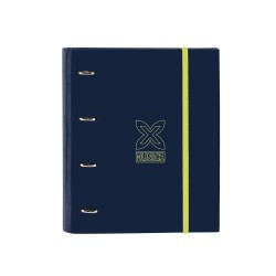 Carpeta con recambio safta din a4 cuadro 5 mm con goma y 5 separadores munich north