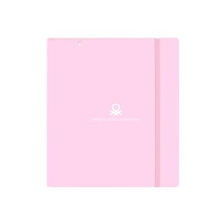 Carpeta con recambio safta din a4 cuadro 5 mm polipropileno foam 4 anillas 35mm benetton unique