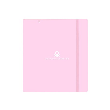 Carpeta con recambio safta din a4 cuadro 5 mm polipropileno foam 4 anillas 35mm benetton unique