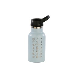 Botella portaliquidos safta termo 350ml runbotts real madrid 73x195x73 mm
