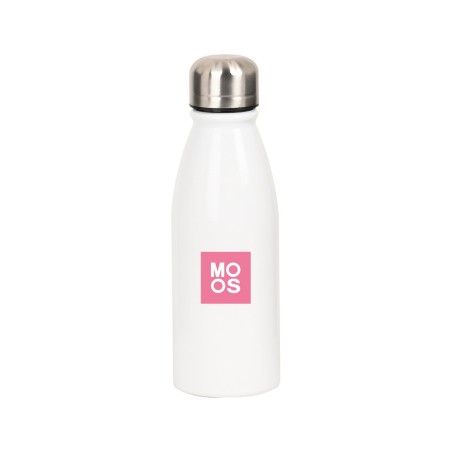 Botella portaliquidos safta metalica 500ml moos passion 240x60 mm