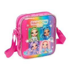 Bolso bandolera safta rainbow high shine 180x160x40 mm