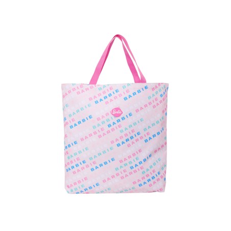 Bolsa shopping bag safta barbie logomania 450x500x100 mm
