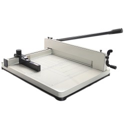 Guillotina q-connect kf14297 manual profesional largo del corte 430 mm capacidad 400 hojas