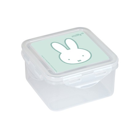 Fiambrera safta miffy menta 75x130x130 mm
