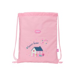 Saco plano safta junior reciclado glowlab kids sweet home 10x260x340 mm