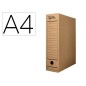 Caja archivo definitivo liderpapel din a4 carton reciclado 325g/m2 lomo 82 mm kraft 325x82x250 mm Caja archivo definitivo liderpapel din a4 carton reciclado 325g/m2 lomo 82 mm kraft 325x82x250 mm