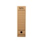 Caja archivo definitivo liderpapel din a4 carton reciclado 325g/m2 lomo 82 mm kraft 325x82x250 mm Caja archivo definitivo liderpapel din a4 carton reciclado 325g/m2 lomo 82 mm kraft 325x82x250 mm