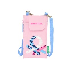 Monedero portamovil safta benetton pink 100x190 mm