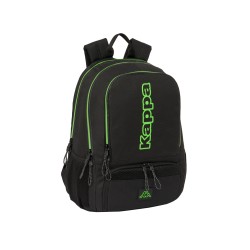Mochila safta padel kappa black 170x300x420 mm