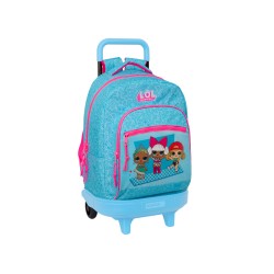 Mochila safta grande con ruedas compact extraible l.o.l. surprise divas 220x330x450 mm
