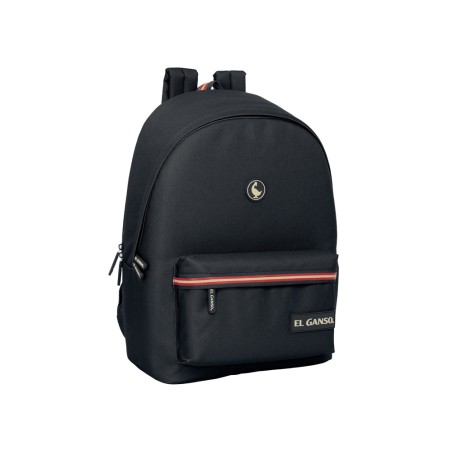 Mochila safta doble para portatil 15,6" + usb el ganso basics 180x310x440 mm