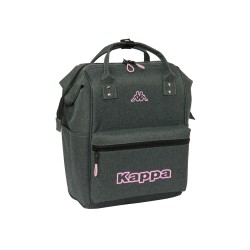 Mochila safta con asas para portatil 13" kappa silver pink 190x270x400 mm